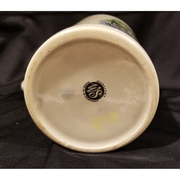 Large SCHELLENBURG Qualitat WS Stoneware Mug Stein Made in Western Germany - Picture 8 of 9